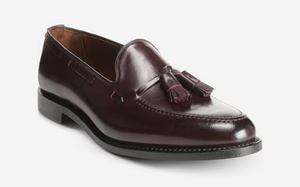 lot 5426 image: Allen Edmonds Grayson Shell Cordovan Tassel Loafer Size 12 Mens (Used) - RETAILS Over $600 New