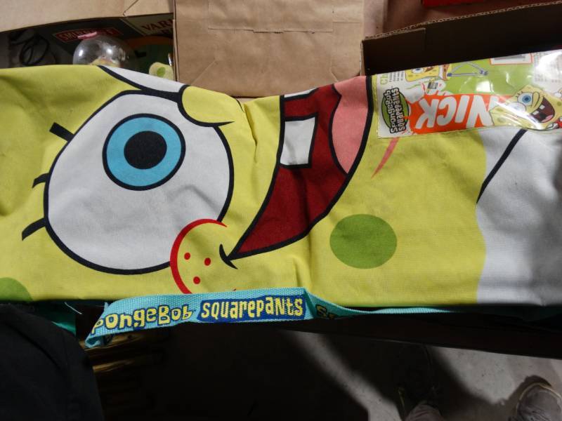 lot 10477 image: spongebob memorabilia