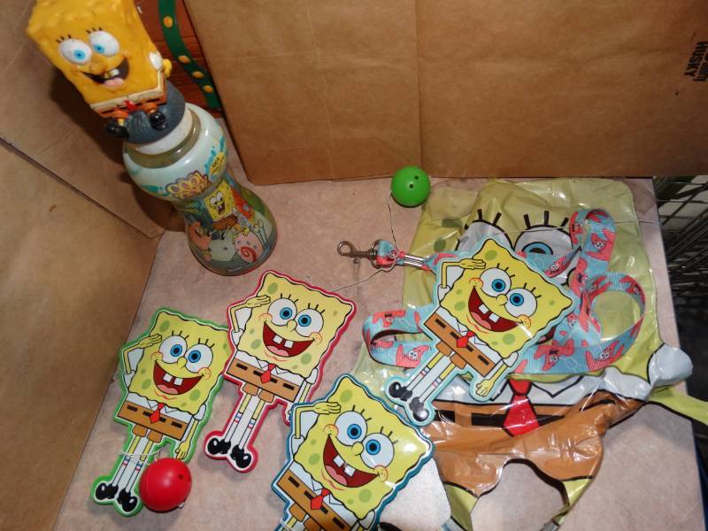 lot 10478 image: spongebob memorabilia