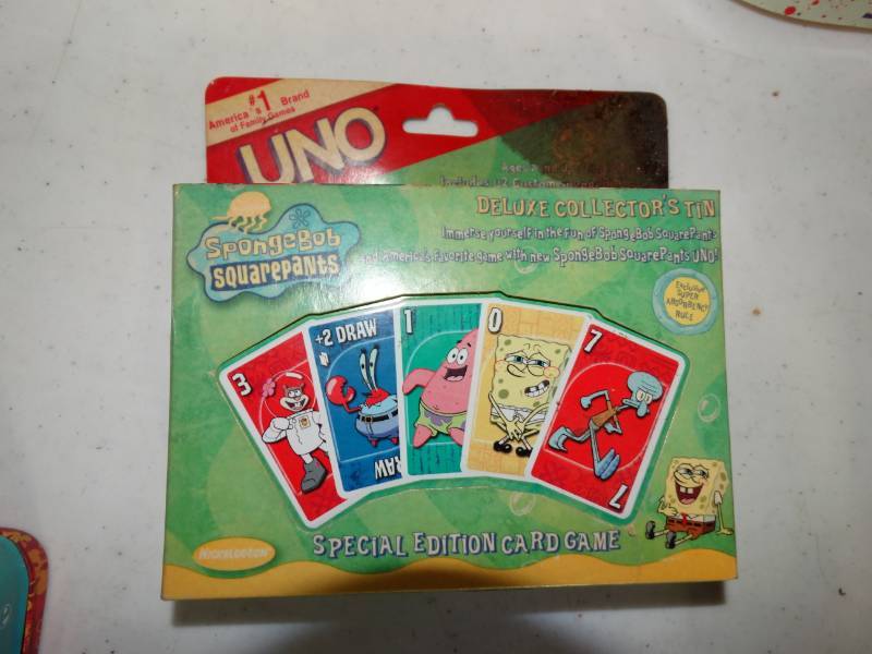 lot 10488 image: Spongebob Uno Game