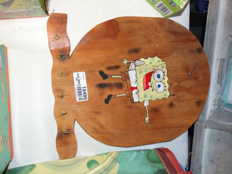 lot 10495 image: Lot of Spongebob Memorabilia