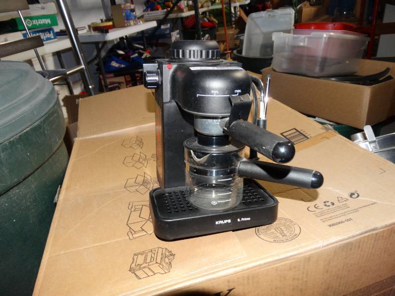 lot 10538 image: Krups Espresso Maker