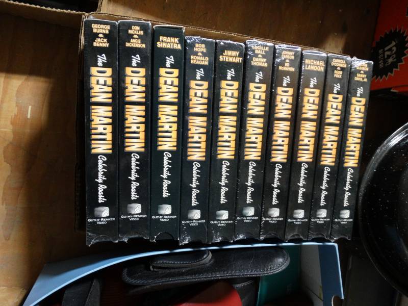 lot 10552 image: Lot of 10 Dean Martin Celebrity Roast VHS Tapes