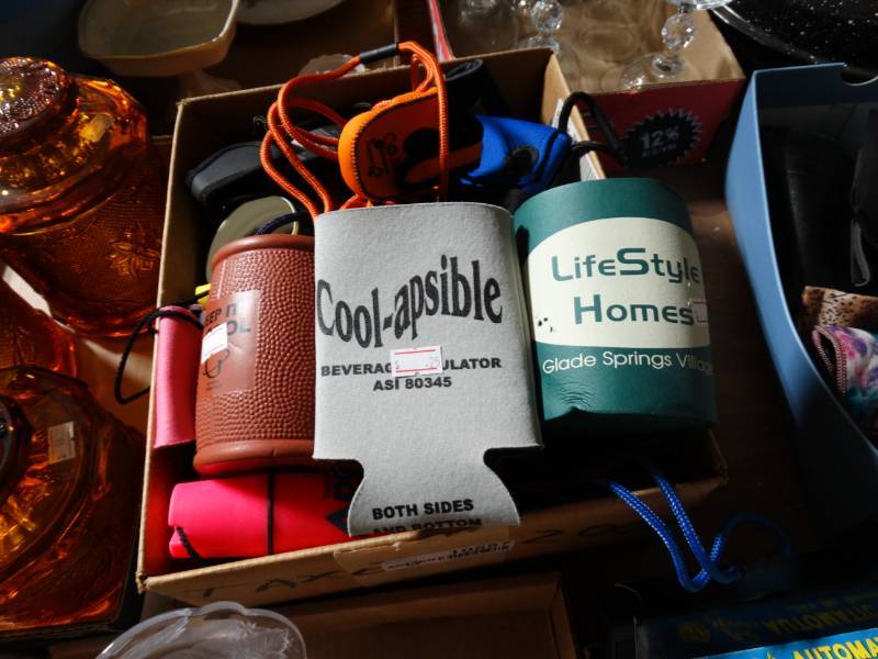 lot 10557 image: Lot of Drink Cozies and Eyewear Holders