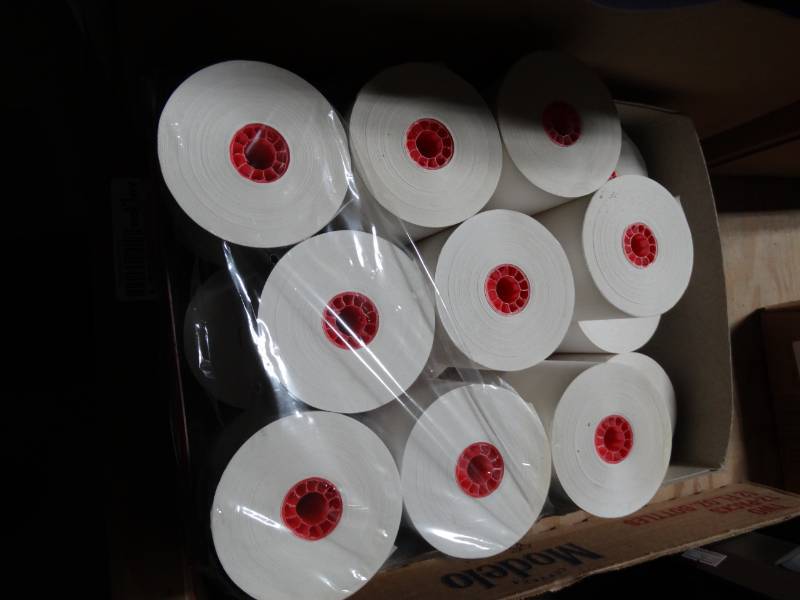 lot 10568 image: Lot of 2.25 in. Receipt Paper