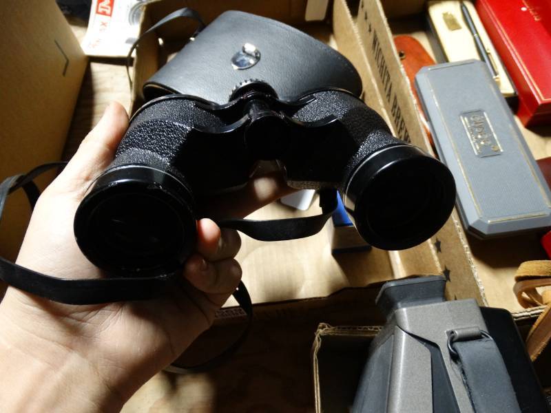lot 10569 image: Lot of Vintage Binoculars and Monocular