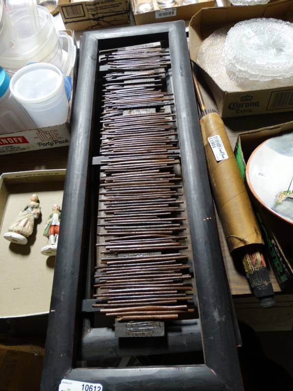 lot 10612 image: 2 Wooden Wall Decorations