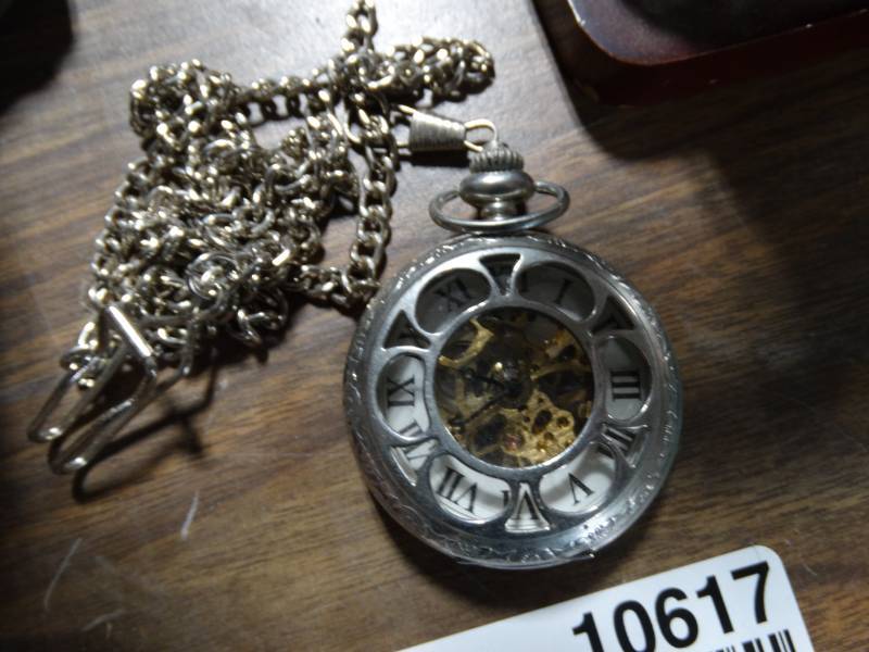lot 10617 image: Metal Pocket watch