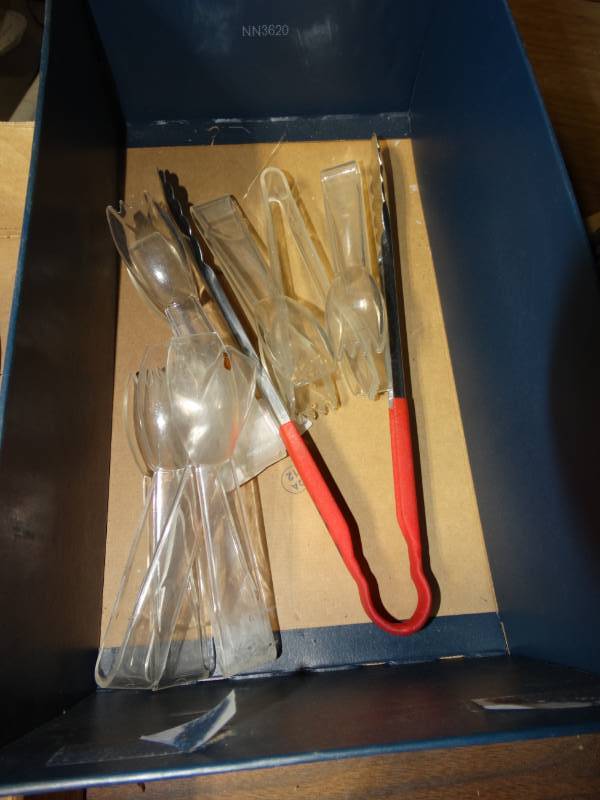 lot 10643 image: Lot of 9 Tongs