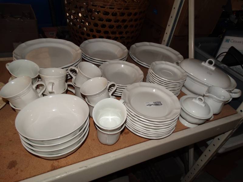 lot 10702 image: 57 Piece Mikasa French Countryside Set