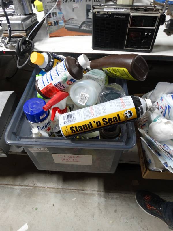 lot 10726 image: Box of Misc. Chemicals