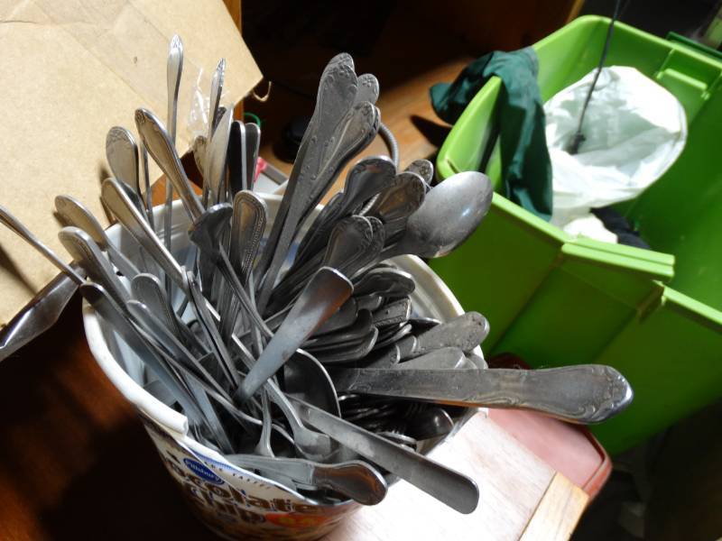 lot 10738 image: Lot of Silverware