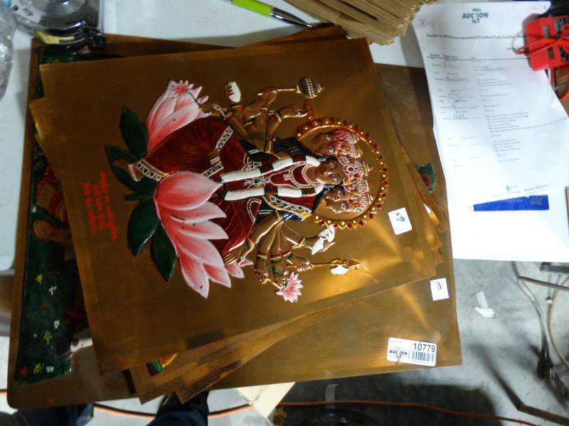 lot 10779 image: Copper Artwork made in India