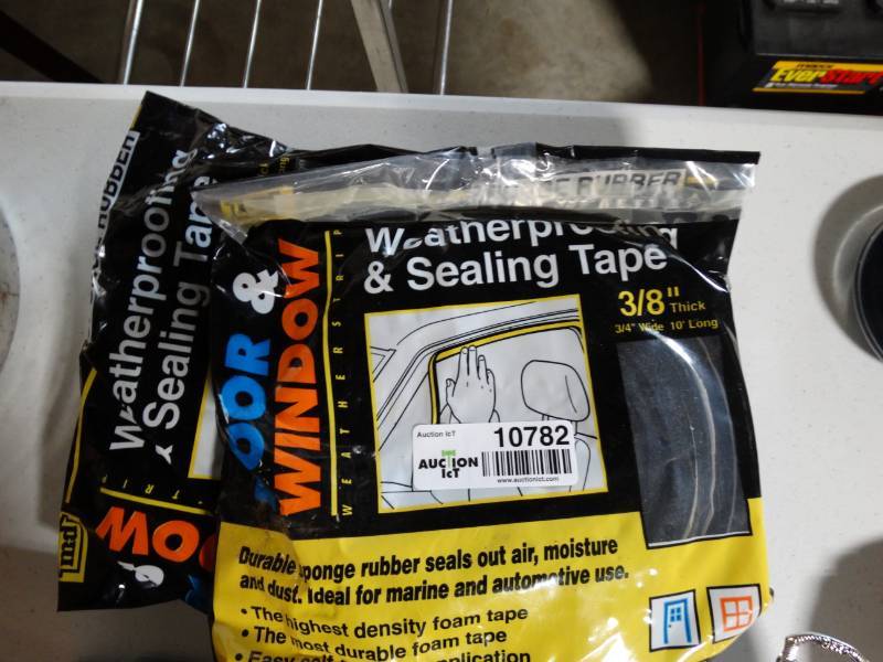 lot 10782 image: Weather Stripping and Sealing Tape