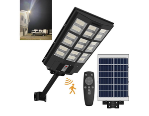 lot 5496 image: Solar Flood Light Outdoor, 864 LED Solar Front Door Light Outdoor Motion Sensor Security Light, Solar Garage Light Solar Barn Light for Backyard, Porch, Walkway, Street Light