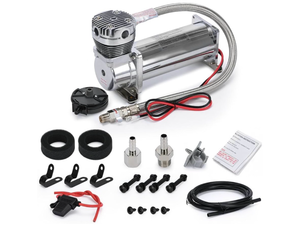 lot 5502 image: PTNHZ Universal 38 NPT DC 12V 480c 200 PSI Control Air Bag Suspension CompressorPump Ride Kit for AutoMotorcycle