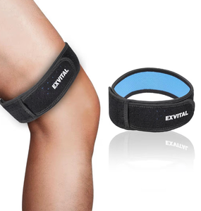 lot 5552 image: EXVITAL IT Band Straps Iliotibial Band Brace Relieve ITB Syndrome for Men & Women Adjustable Knee Straps Iliotibial Band Compression Wrap for Exercseing 1 Pack