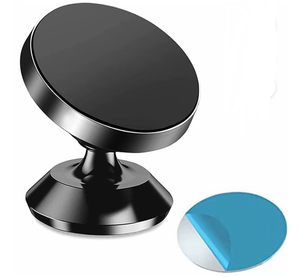lot 5637 image: YouYeap Magnetic Phone Car Mount Universal Dashboard Cell Phone Holder for Car Compatible with All Smartphones (Black)