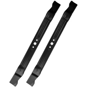 lot 5646 image: ( Pack of 2 )942-04385 Mower Blade for Cub Cadet CC30 CC30H Craftsman R1000 RER1000 R1500 Mini Riders with 30 Mulching Blade Decks Mulching Replace for 742-04385