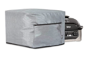 lot 5658 image: Crutello Indoor Grill Cover with Storage Pockets Compatible with Ninja Foodi Indoor Grills - Small Appliance Dust Covers Measuring 16x13x11.5 Grill Cover for Outdoor Grills, Small Appliance Covers