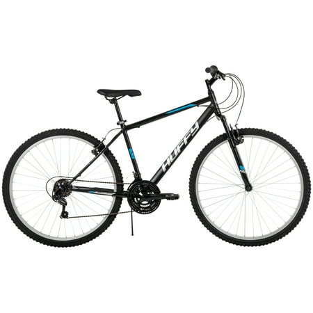 lot 912 image: Huffy Rock Creek Mountain Bike, 29 Wheels Fits Riders 5ft, Matte, Black - Retail $180