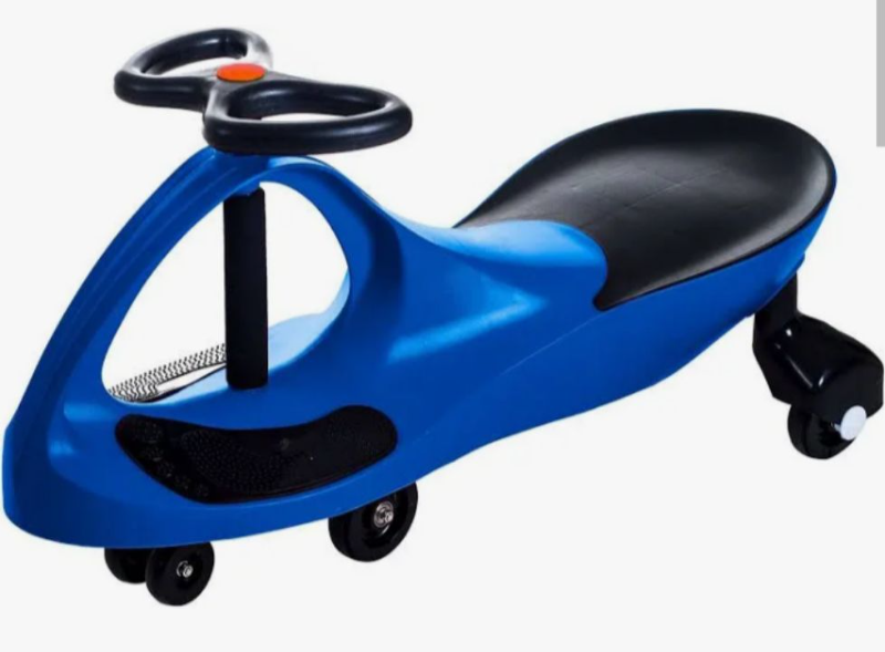 lot 901 image: Ride-On-Wiggle Car by Lila Rider, Ride on Toys for Boys and Girls 2 Year Old and Up (Blue)