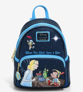 Disney Pinocchio When You Wish Upon a Star Mini Backpack - Retail: $73