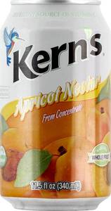 lot 973 image: KERNS Apricot Flavored Nectar 11.3 FL Oz (5-Pack) Exp. Feb 2026