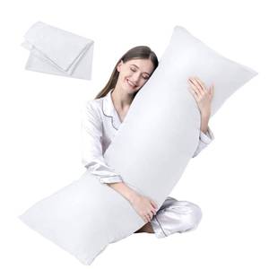 lot 975 image: Halans Body Pillow with Microfiber Fabric- Ultra Soft Body Pillow for Sleeping  20x26(White)