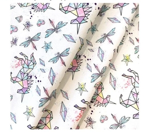 lot 3346 image: 100% Cotton Unicorn Tablecloth for Girls Birthday Party. (57 x 84Inches) Unicorn Birthday Decorations for Girls, Unicorn Themed Birthday Party Supplies