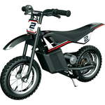 Razor Dirt Rocket MX125 - Black  12V Electric-Powered Miniature Dirt Bike (Ages 5+) Max Rider Weight 110lbs - Retail: $215