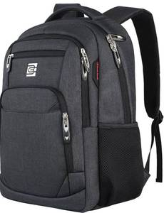 lot 4829 image: Volher 17 Inch Laptop Backpack, Business Anti Theft Slim Durable Laptops Backpack, Water Resistant College Computer Bag Gifts for Men & Women Fits 15.6 Inch Notebook-Black