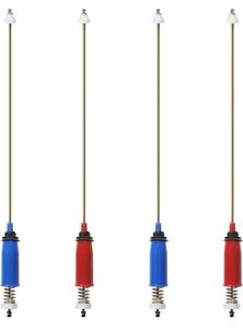 lot 4845 image: WH16X10158 WH16X10159 4PCS Washer Suspension Rod Set Compatible with G-E Hot-point Washer Replace PS3654190 AP5632455 PS3654191 2754602 GTWN2800D2WW HSWP1000M4WW