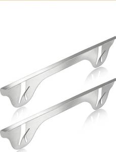 lot 4847 image: Upgrade 316 Stainless Steel Stove Gap Covers (2 Pack, 23.4 Silver), Heat-Resistant Stove Gap Filler for Kitchen Counter and Stovetop, Range Trim Kit Oven Gap Guard Between Stove and Counter