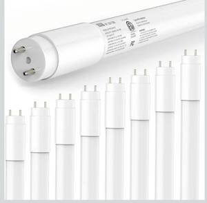 lot 4864 image: JESLED 8 Pack T8 LED Bulbs 4Foot, 14W 2450LM 5000K, Single or Double End Powered, Plug and Play or Ballast Bypass, Type AB F32T8 or F40T12 Fluorescent Light Bulbs Replacement, Frosted