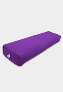 lot 4867 image: yogikutt bolster pillow purple