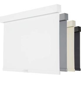 lot 4881 image: Persilux Blackout Roller Blinds for Windows, Cordless Free-Stop Roller Shades with Valance, Thermal Insulated Fabric Window Blinds, UV Protection Shades for Home and Bedroom (White,16 W x 64 H)