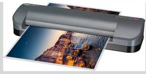 lot 4885 image: SINCHI 13-Inch Thermal Laminator &amp Foil Applicator, 3 -10 Mil, 4-Roller, 55s Warm-Up, 18 secondspage, Auto Shutoff, Commercial-Grade Laminating Machine with 10 Pouches for Office, School, Crafts &amp DIY