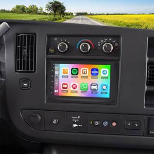 lot 4969 image: Android 14 Car Radio Stereo for GMC Savana 2008-2024 with Wireless Carplay Android Auto 7 Touchscreen for GMC Savana 2008-2024 Double Din Car Stereo GPS Bluetooth WiFi FM RDS DSP SWC Backup Camera