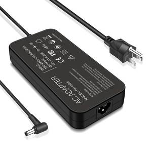 lot 4976 image: 120W Charger Compatible with Asus FX504 UX510UW N56J N56VM N56VZ N750 N500 G50 N53S N55 A15-120P1A PA-1121-28 Gaming Laptop Charger 5.5x2.5mm