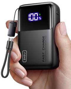 lot 5013 image: INIU Power Bank, 20000mAh 65W Ultra Compact USB C Laptop Portable Charger, PD QC Fast Charging 3-Output External Battery Pack for Laptop MacBook iPad Tablet Steam Deck iPhone 17 16 15 Pro Samsung S24