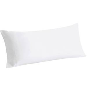 lot 5016 image: BEDELITE Body Pillow Cover, Rayon Made from Bamboo, Cooling Body Pillow Pillowcase for Hot Sleepers and Night Sweats, Breathable & Silky Soft Full Long Pillow Case Cover (White, 20x54 Inches)
