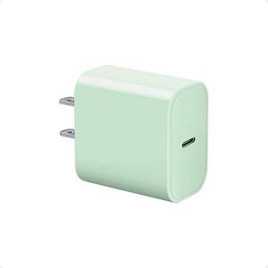 lot 5072 image: USB-C Charger Block 20w for Apple Watch Block, iWatch Series Ultra11109876SESE2543, AirPods, iPhone 171615, gvmkwejk Type-C PD Fast Charging USBC Power Adapter, 1-Pack Green