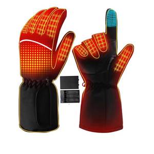 lot 5087 image: Heated Gloves for Men Women, Waterproof Touchscreen Hand Warmer Electric Heating Gloves for Raynauds Syndrome, Outdoor Sports Cycling Skiing Motorcycling Hunting Large
