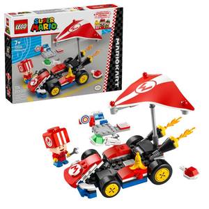 lot 5145 image: LEGO Super Mario Mario Kart Standard Kit - Collectible Toy Building Set for Kids, Boys and Girls, Ages 7 - Nintendo Mario Kart Toy for Fans - Gift Idea for Birthdays - 72032