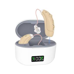 lot 5167 image: Rechargeable Hearing Aids for Seniors  OTC Hearing Aids for People with Hearing Loss Featuring Sound Quality Restoration, Intelligent Noise Reduction, 80h Standby, One-Button Operation, Comfortable Wearing
