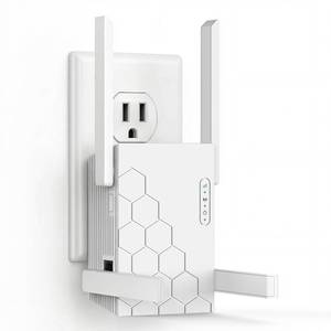 lot 5187 image: WiFi Extender Signal Booster Dual Band 5.8GHz&2.4GHz, WiFi Booster for Home Covers Up to 10200 Sq.ft and 45 Devices, Wireless Signal Amplifier 1200Mbps WiFi Repeater wEthernet Port, 1-Tap Setup