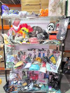 Halloween Costumes, Decor, and Supply Lot  - Retail: $945