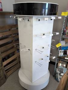Rotating Display Stand with Hooks  - Retail: $240