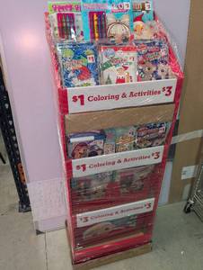Children's Activity Books Bulk Bundle with Display Rack  - Retail: $380